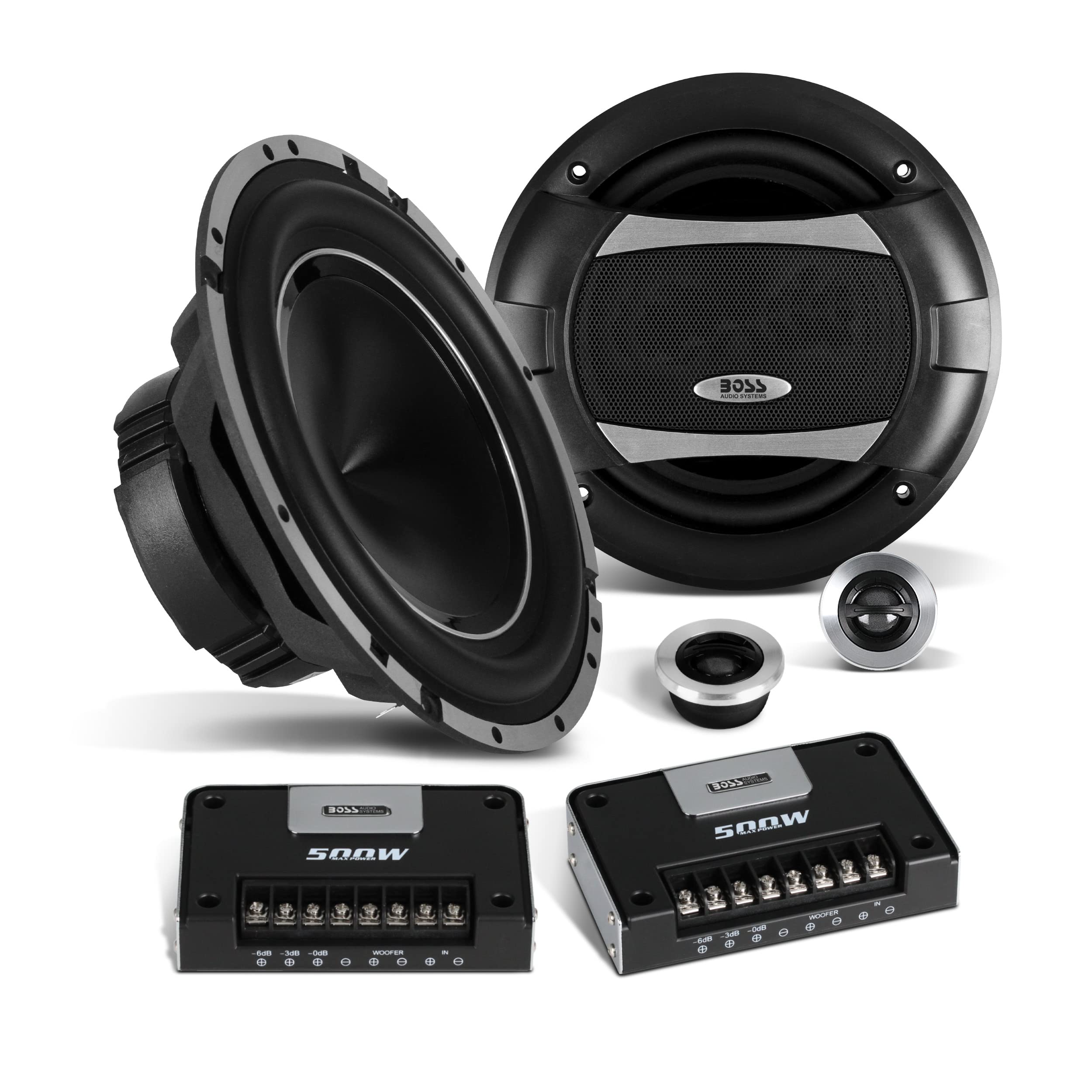 Boss Audio PC652C 6.5" 500 Watt 2 Way Component Speaker System