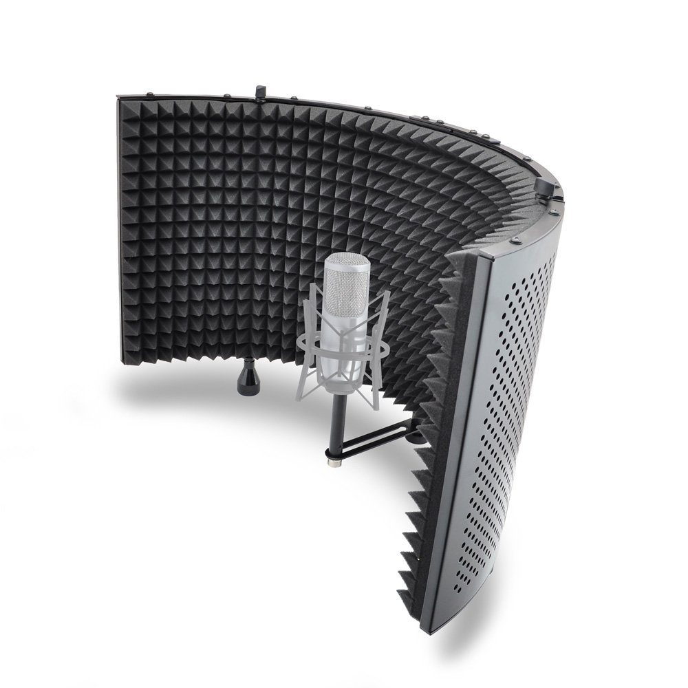 Pyle PSMRS11 Acoustic Isolation Microphone Absorber Shield