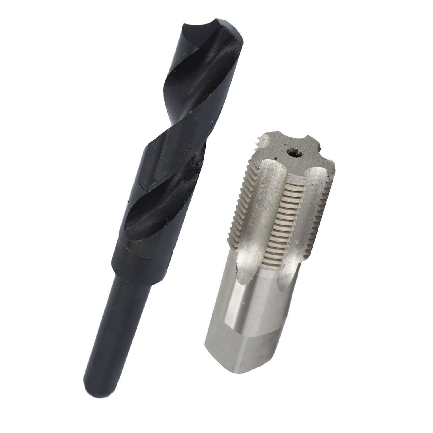 Drill America 3/4" NGH High Speed Steel Garden Hose Tap and 31/32" HSS 1/2" Shank Drill Bit Kit