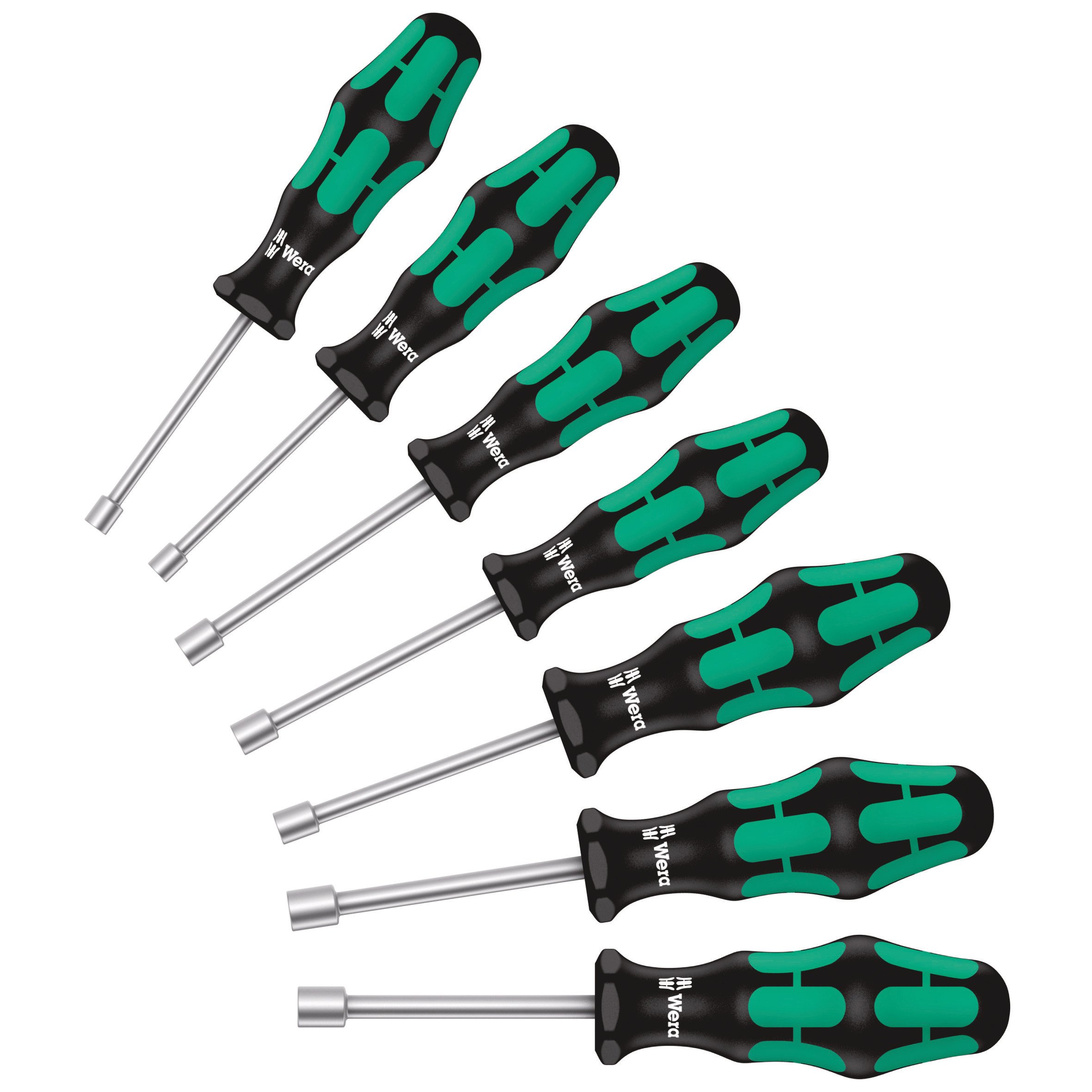 Wera 05029510001 Metric Nutdriver Set (7-Piece Set)