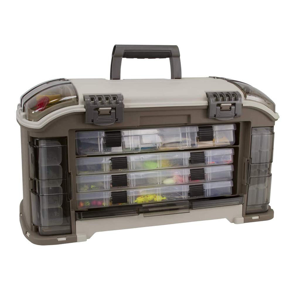 Plano 787010 Guide Series Angled Tackle Box System  Sandstone