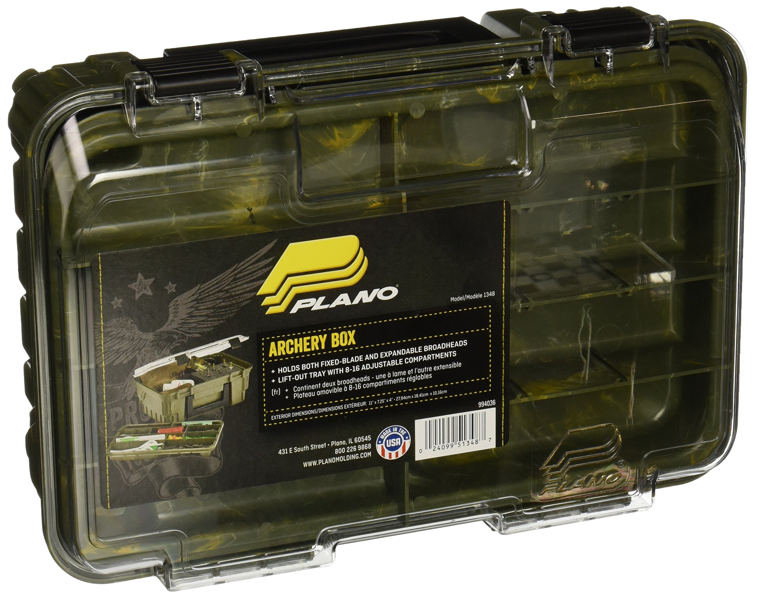 Plano 134851 Archery Box  Camo/Clear