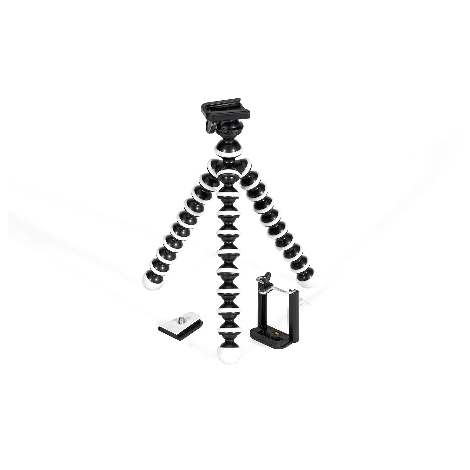 GPX TPD108B 10" Mini Flexible Tripod