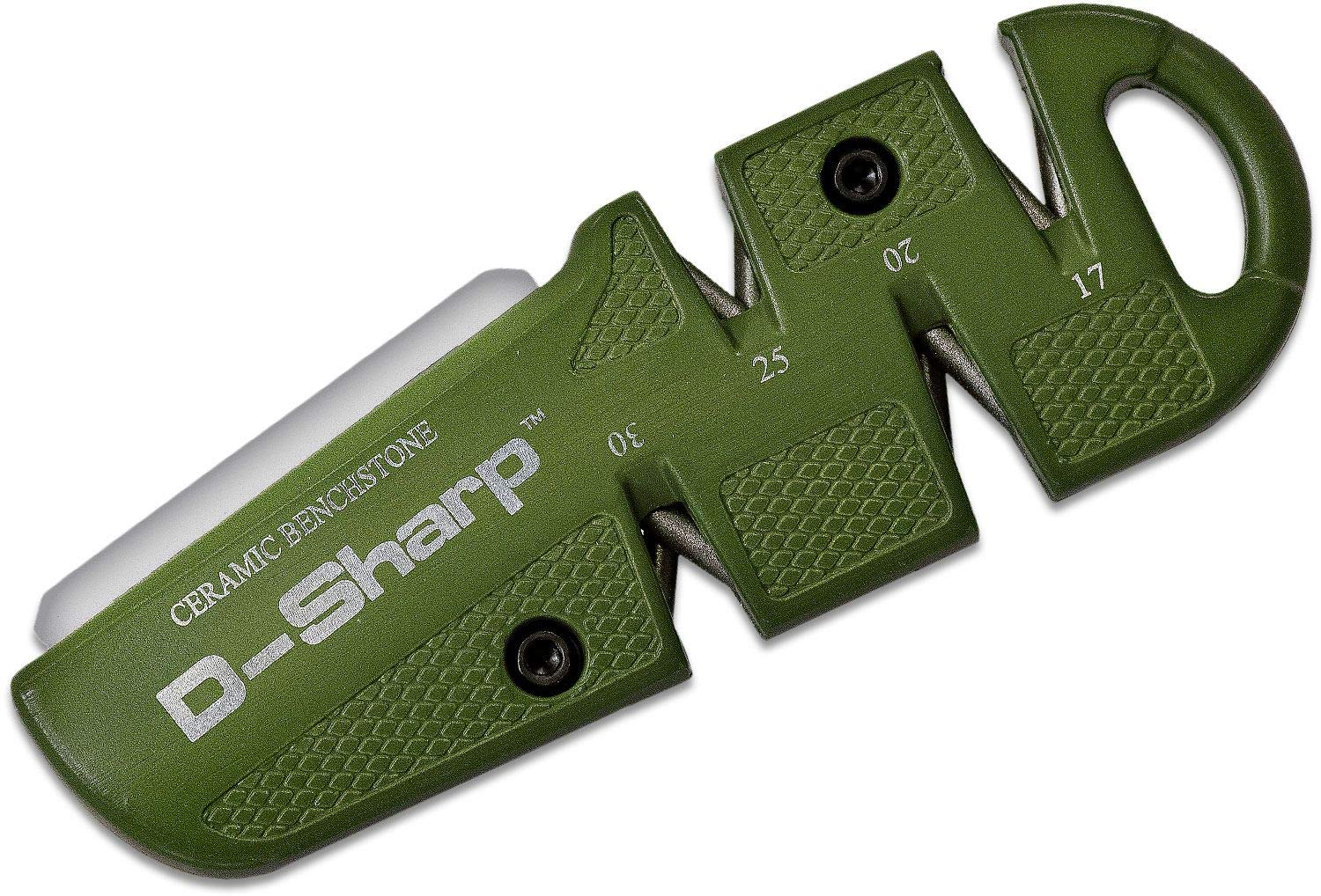 Lansky D-SHARP Diamond Pull Through Quad Angle Knife Sharpener, Green (DSHARP)