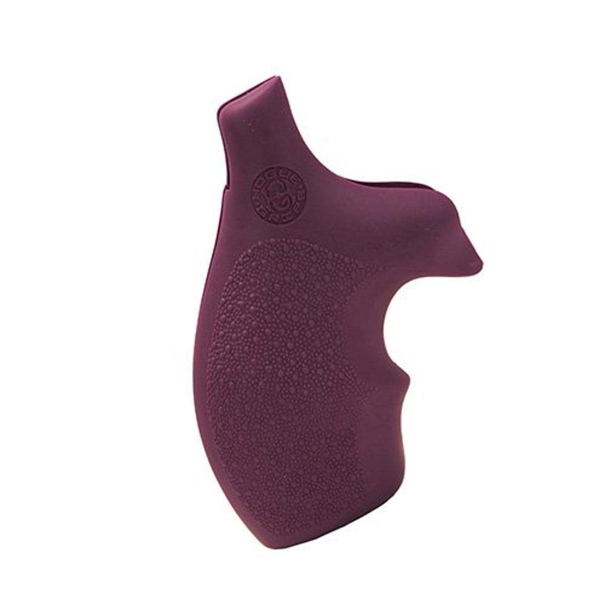 Hogue 61006 S&W J Frame Round Butt Rubber Bantam Style Grip Purple