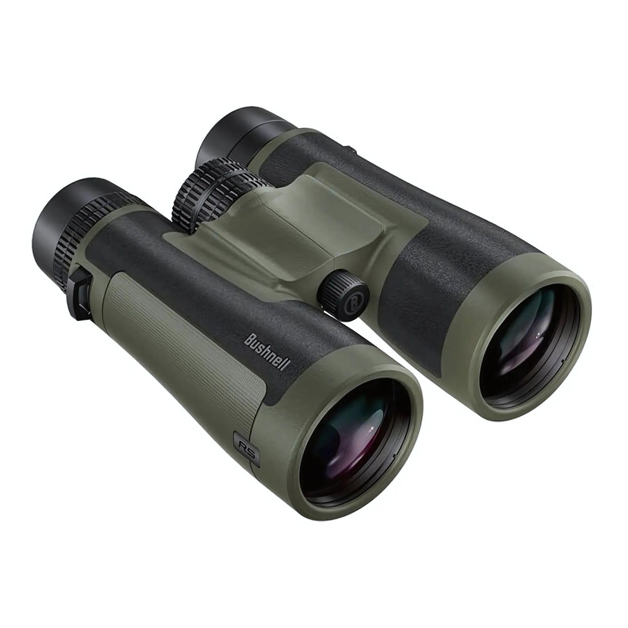 Bushnell R5 12x50 Binoculars - Waterproof, Dielectric Multi-Coated Optics with EXO Barrier Lens Protection for Long Range Viewing and Hunting, Includes Vault Lite Bino Chest Harness & Neck Strap