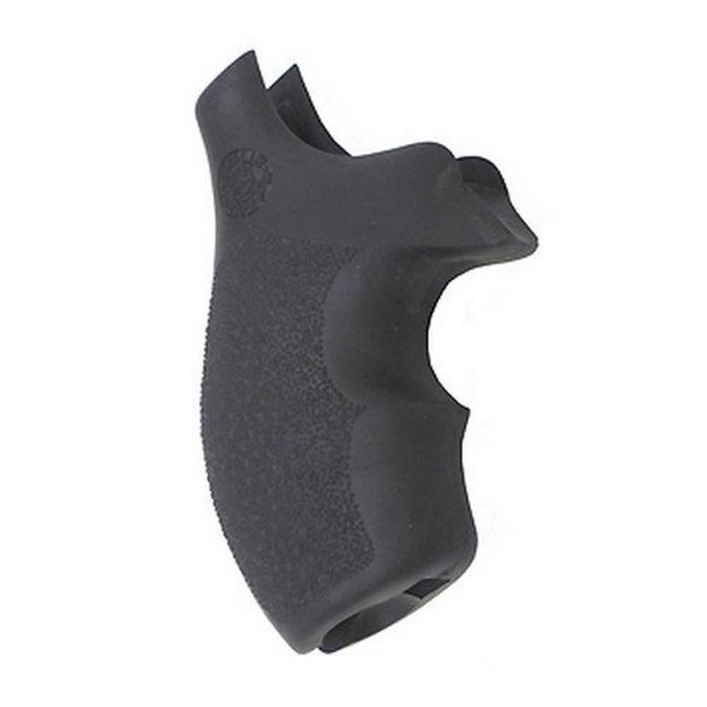 Hogue 61000 S&W J Frame Round Butt Rubber Bantam Style Grip Black