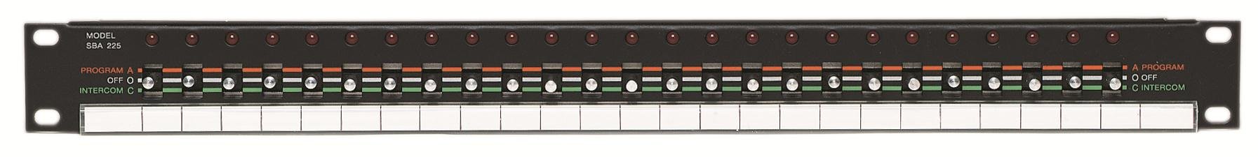 Bogen SBA225 Station Selector Panel