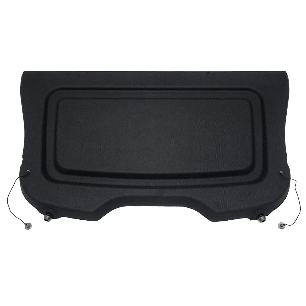Powerty Cargo Cover for 2012-2017 2018 Ford Focus Accessories Trunk Cover Retractable Trunk Shielding Shade Cargo Luggage Cover Black