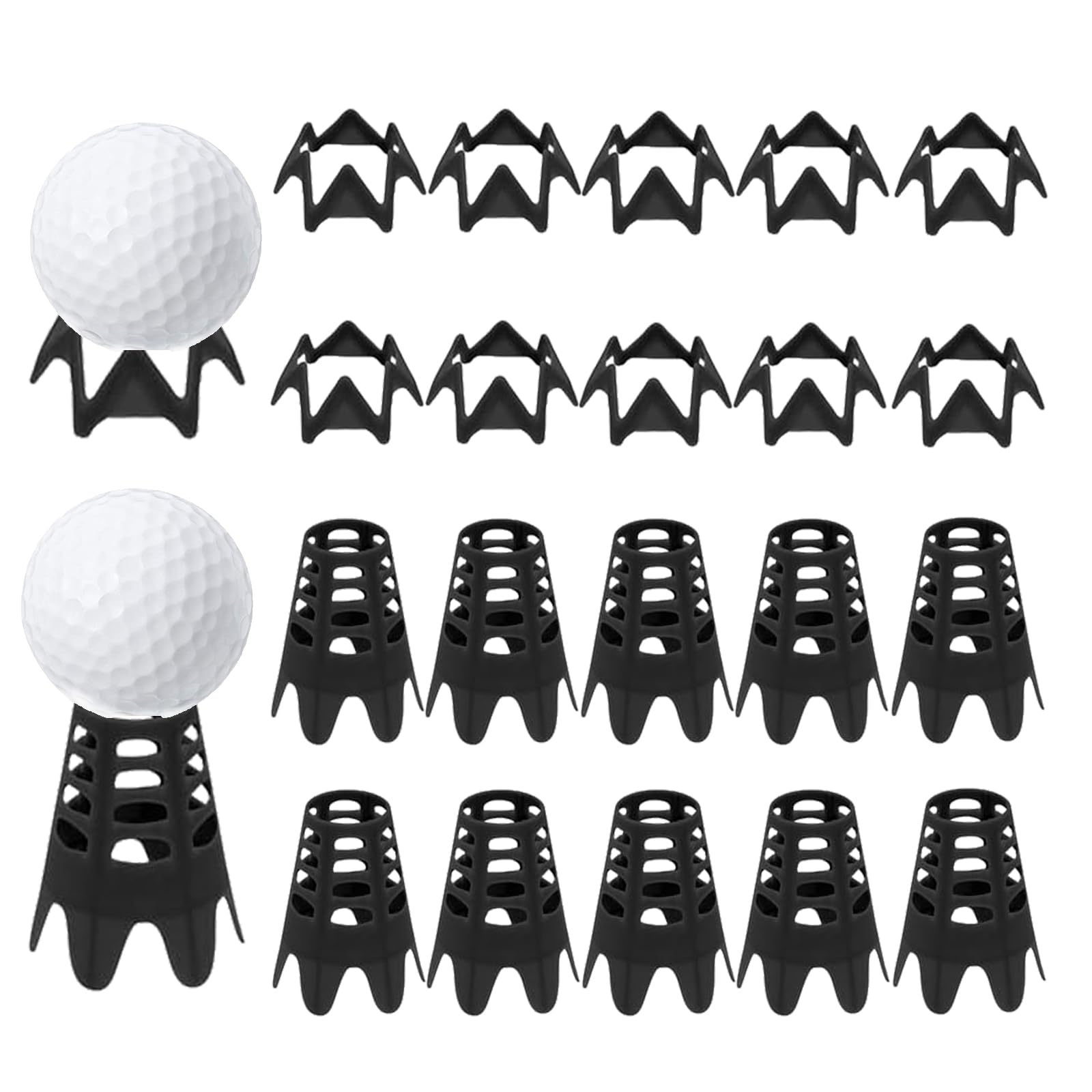 Ruyshu Golf Simulator Tees for Home Indoor Golf Practice Training