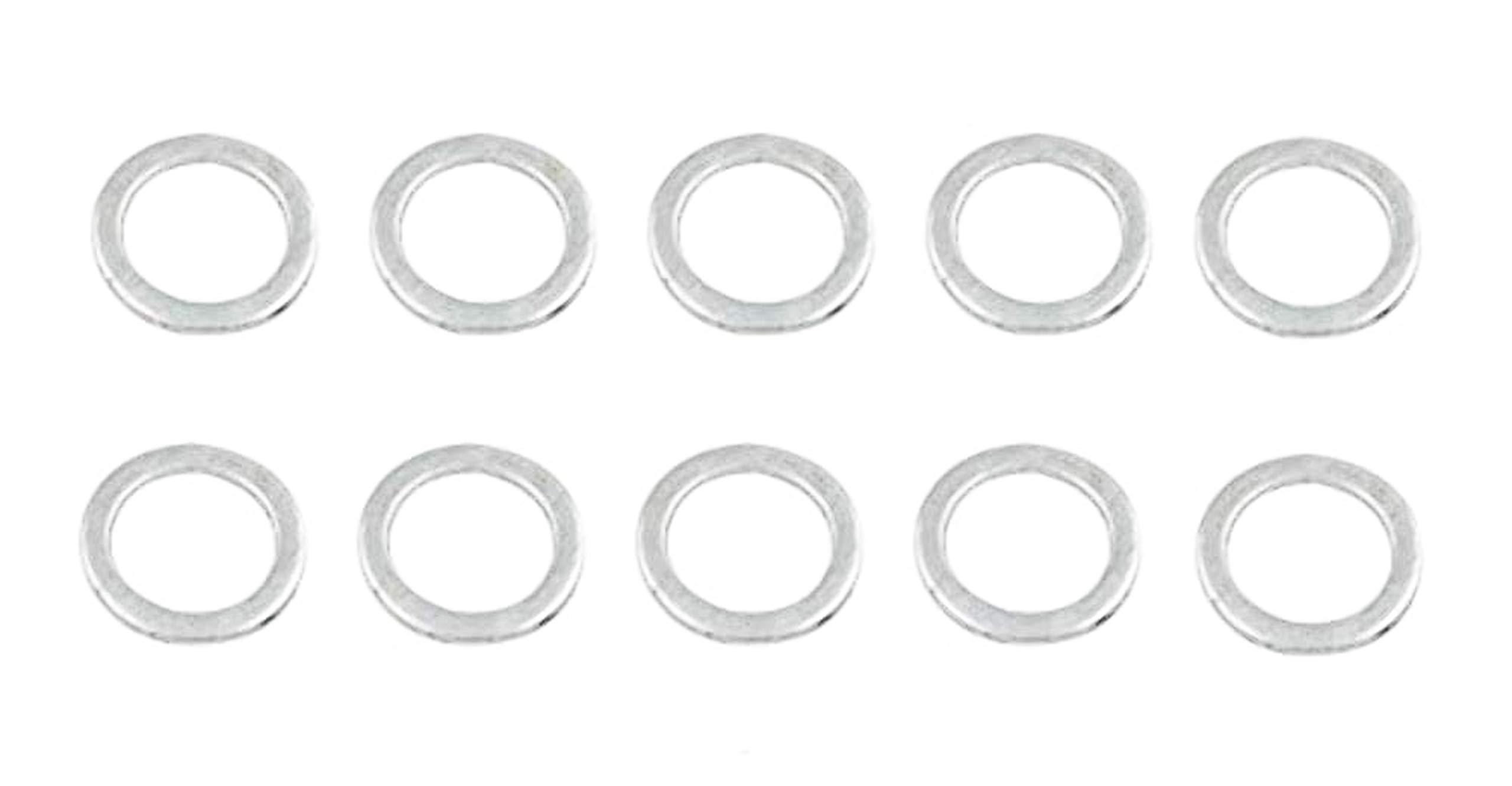 Honda Genuine OEM Rear Differential Drain/Fill Plug Washers (20mm), Bag of 10-94109-20000