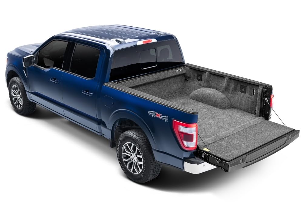 Bedrug Classic Bed Liner | Fits 2015 - 2024 Ford F-150 5'7" Bed (BRZSPRAYON is required if installing over Spray-In Liner), Charcoal Grey | BRQ15SCK