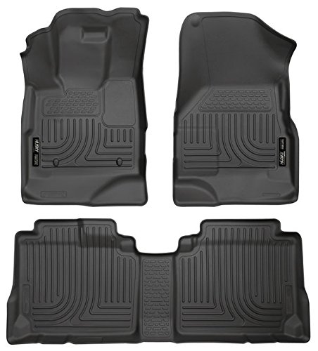 Husky 98131 Liners Front/2nd Seat Floor Liners For 2010-2017 Equinox/Terrain