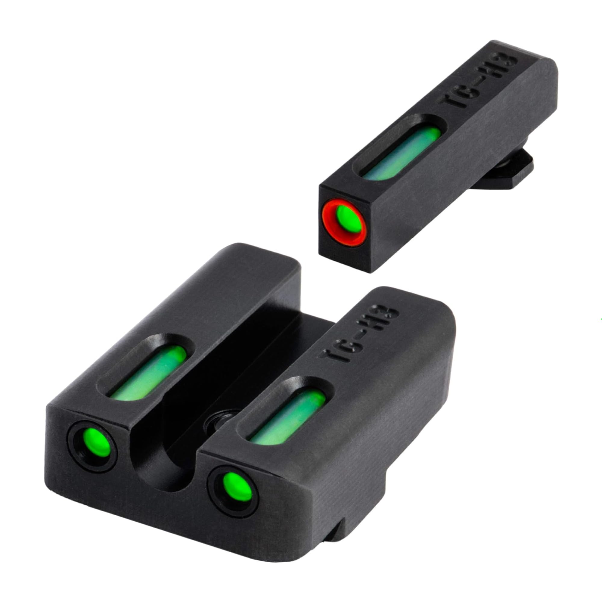 Truglo TG13GL2PC TFX-PRO Tritium + Fiber-Optic Xtreme Handgun Day/Night Sights