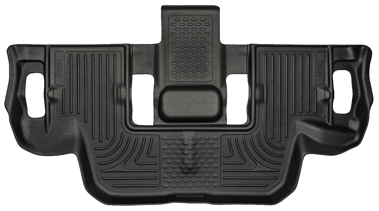 Husky Liners Weatherbeater Floor Mats | Fits 2011 - 2019 Ford Explorer | 3rd Row, 1-pc Black - 19761