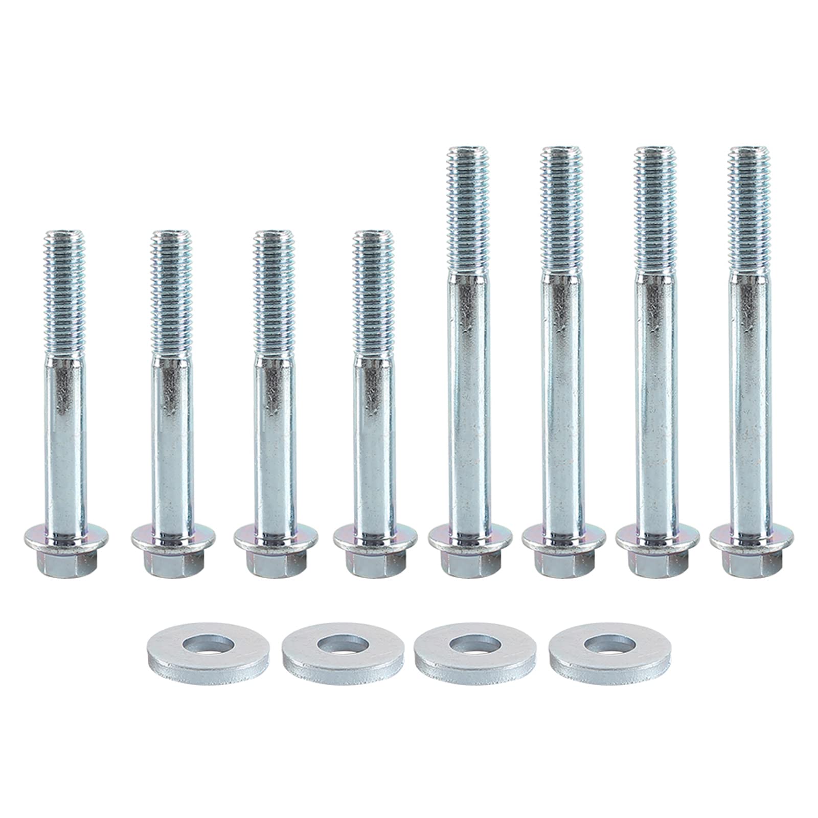 GSTP 12pc Engine Stand Bolt Kit Stand Bolt Flange Compatible with LSX LS LS1 4.8L 5.3L 6.0L 6.2L LR4 LQ4 LS6 LQ9 L33 LS2 LH6 L92 L76 LY2 LY5 LY6 LC9 LFA LH8 LMG