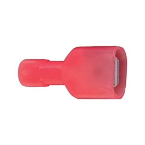 XSCORPION MD250NFR Quick Disconnect 18/22ga. Male Red (100 pack)
