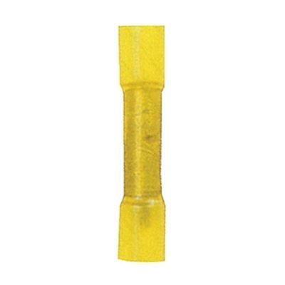 XSCORPION HSBCY Butt Connectors 10/12ga. Yellow (50 pack) Heat Shrink
