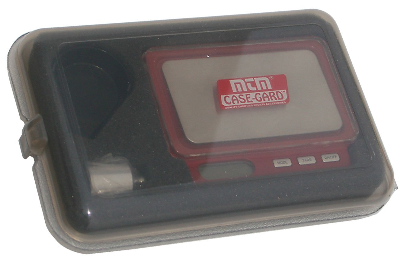 MTM DS750 Mini Digital Reloading Scale -(2) AAA Batteries - Red