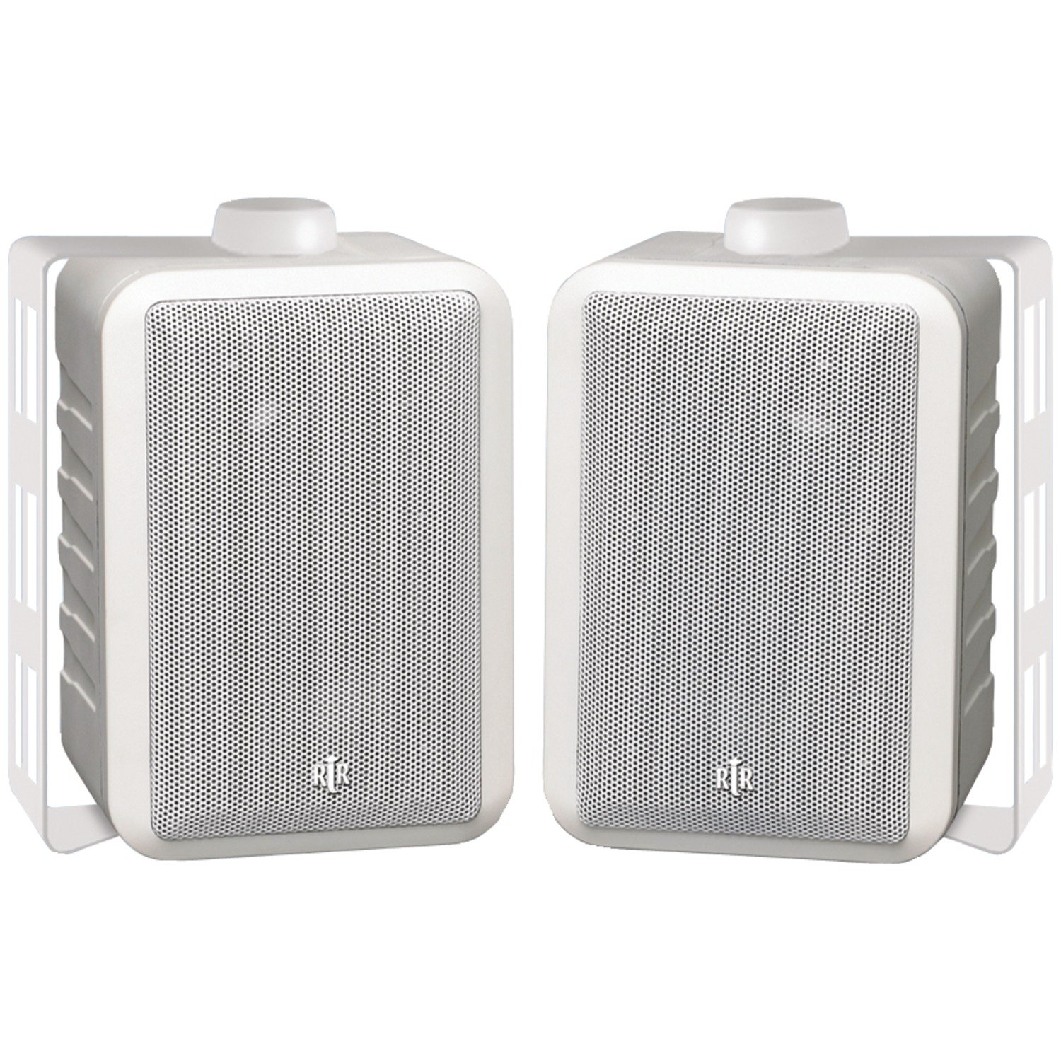 BIC AMERICA BICRTRV442W 100-Watt 3-Way 4-Inch RtR Series Indoor/Outdoor Speakers