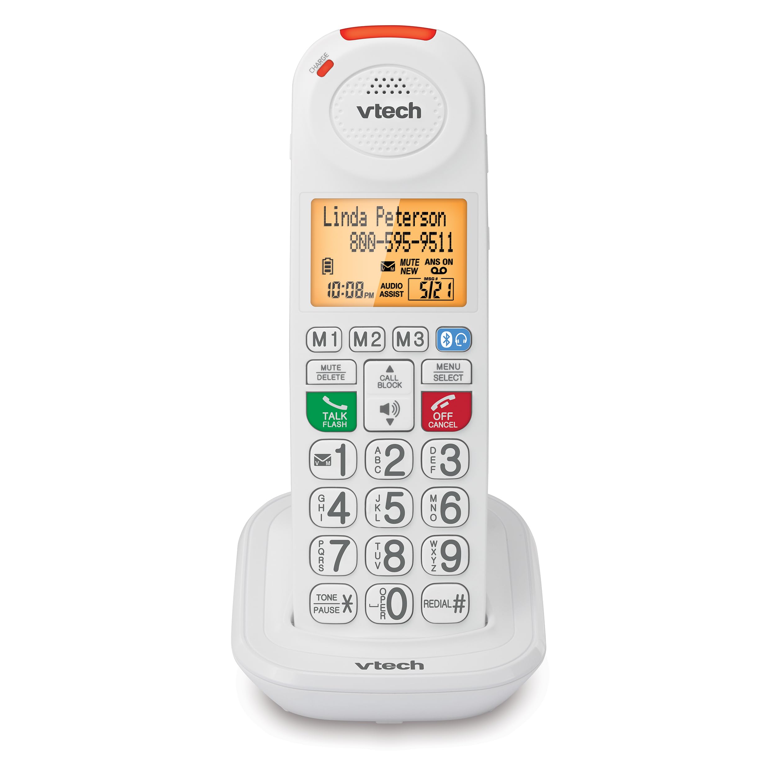 VTech VTSN5107 Amplified Accessory Handset w/Big Buttons & Display