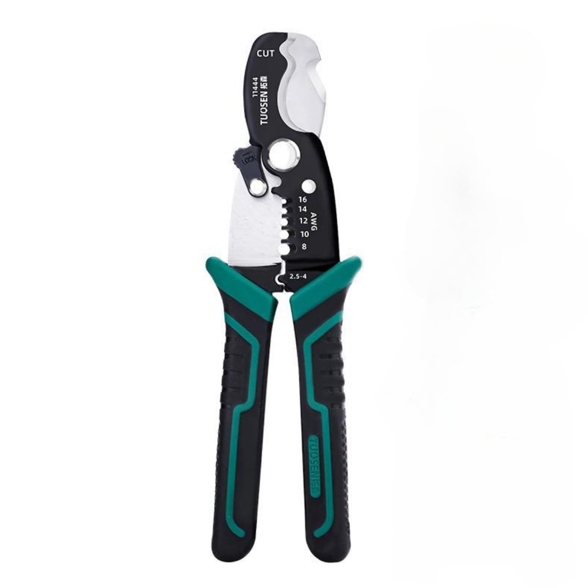 Zsling 8 Inch Inch Wire Strippers Crimpers Cutter Pliers Multi-Function Hand Tool Cable Cutting Wire Cutters