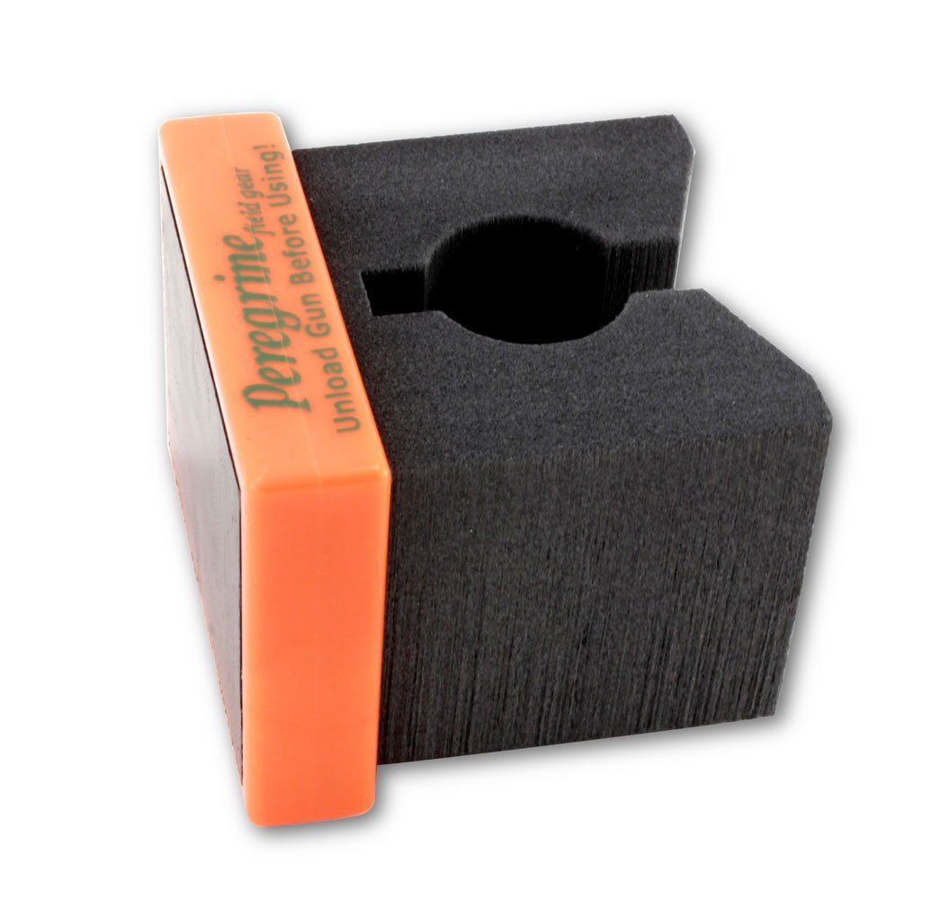 Peregrine Field Gear Magnet Gun Caddy for Vehicle, Safe - Up to 12 ga - Orange & Grey