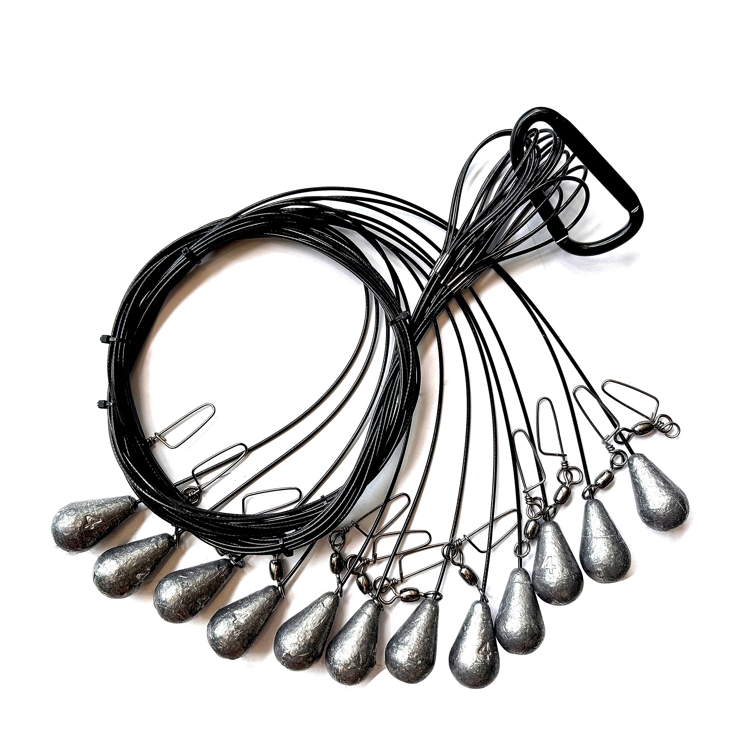 Auscamotek Tangle-Free Texas Rig for Duck Decoy Hunting Texas-Style Waterfowl Floater Anchor 4 oz 36 inch