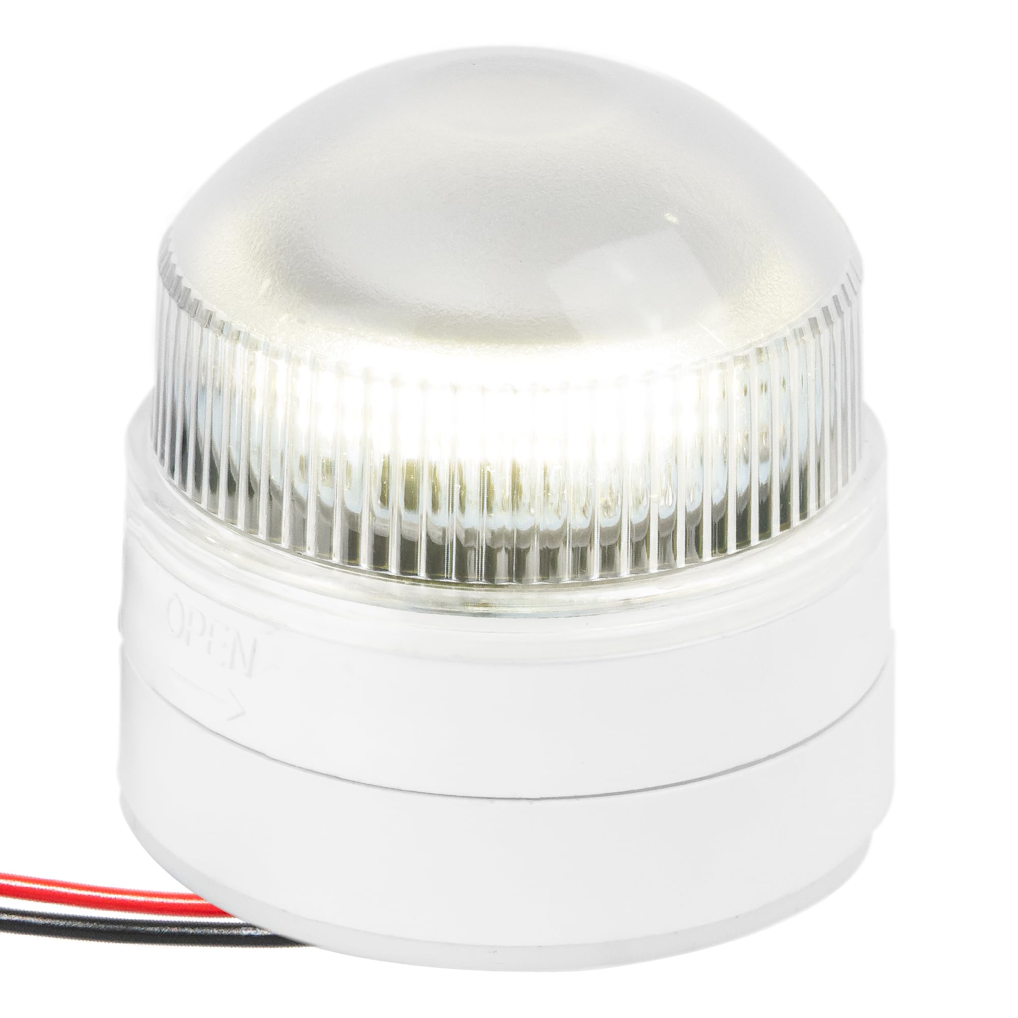 Five Oceans Anchor Light - Stern Lights for Boats, Boat Lights Navigation, 12V DC, USCG 2NM Certified, Surface Fixed Mount, 2-3/8-inch, Boat Stern Light for Pontoon, Fishing Boats, Bass Boats - FO4468