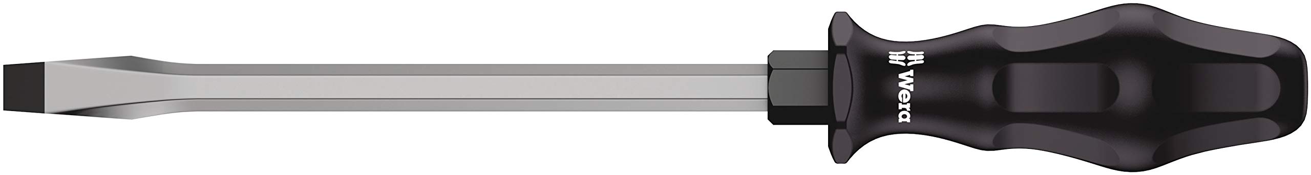 Wera 05018272001 Kraftform Plus 932 A Slotted Screwdriver, 12mm Head, 8" Blade Length