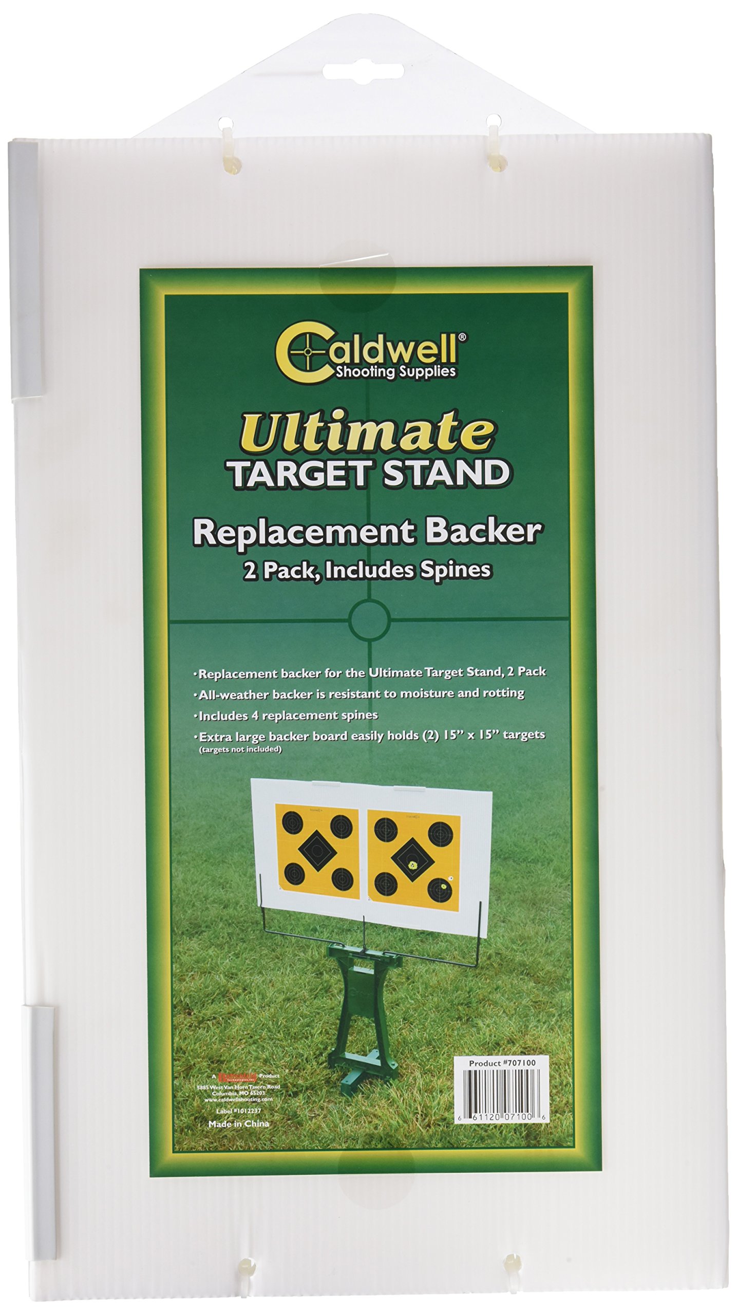 Caldwell 707100 Replacement Backers for the Ultimate Target Stand (2 Pack)