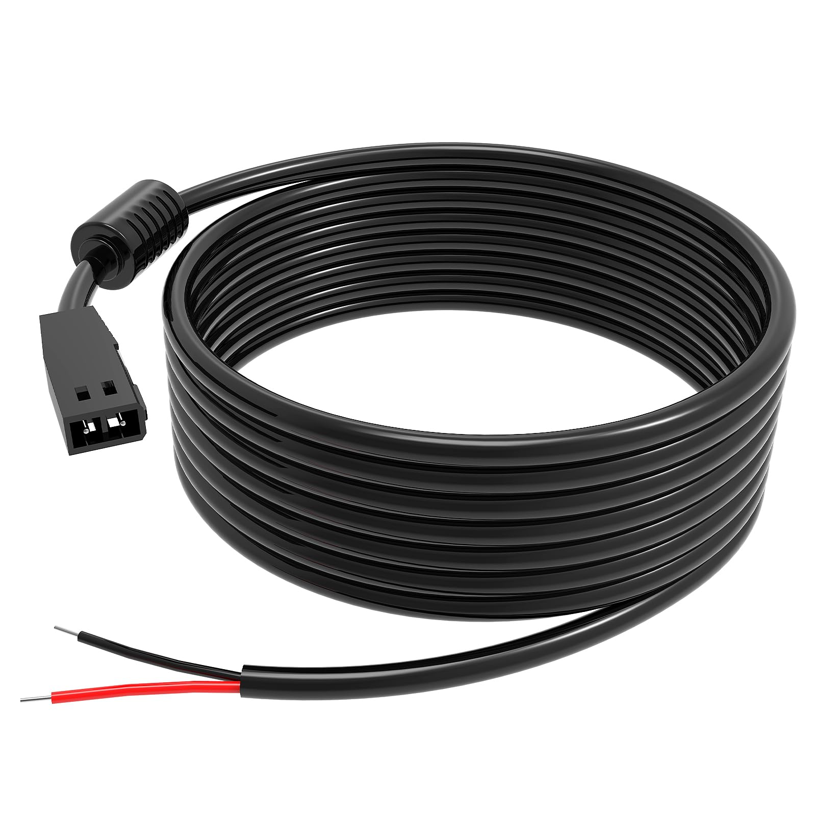 PC 11 Filtered Power Cable Compatible with Humminbird Black Standard for Helix Series & Earlier Models with Down & Side Imaging Sonar Fit for All Helix 8,9,10,12,15,800,900,1100 Series,797,798