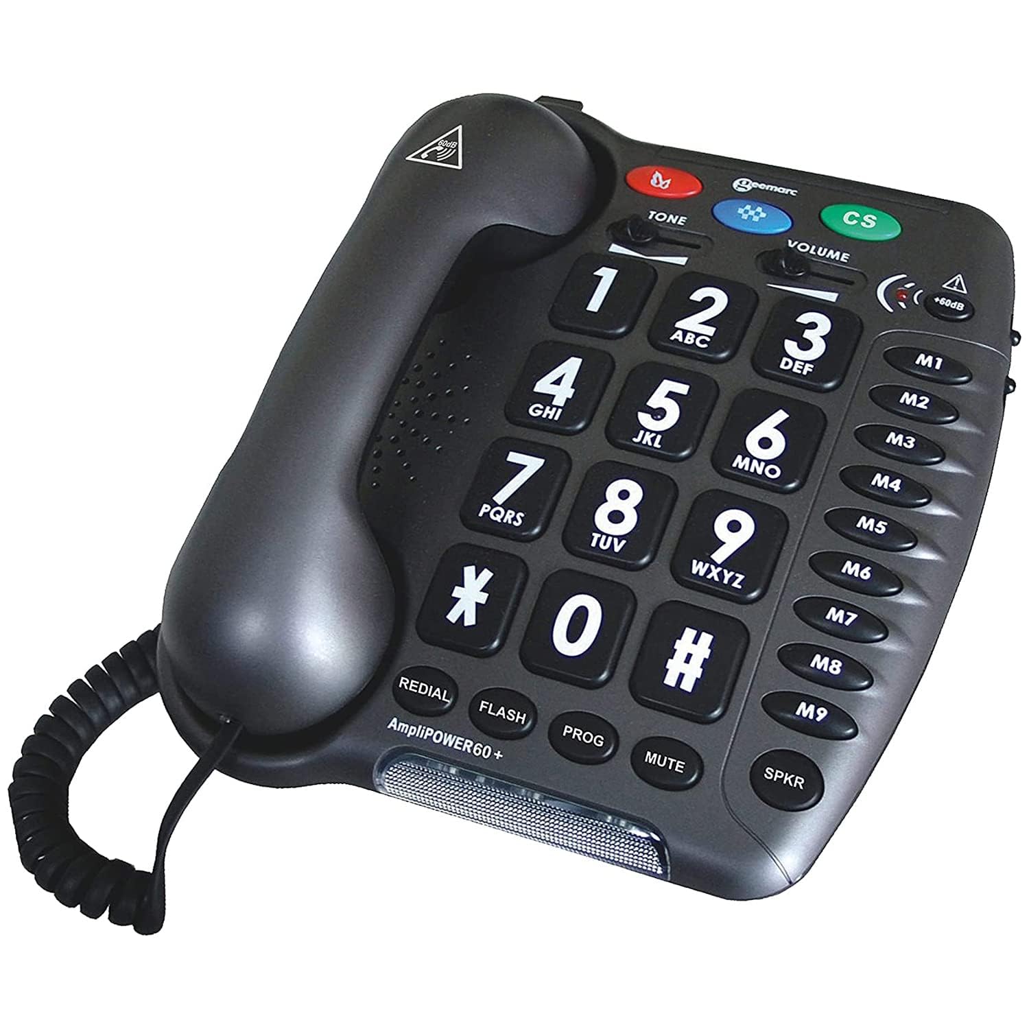 Geemarc AMPLIPOWER60 Multifunction Amplified Telephone