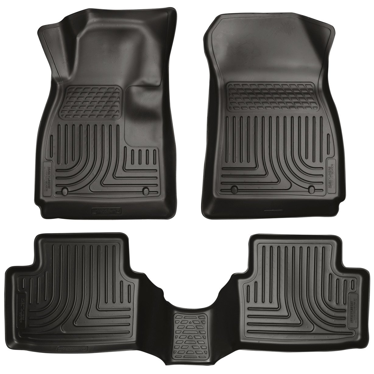 Husky 98271 Front/2nd Seat Floor Liners Fits 13-2020 Encore 15-2020 Trax