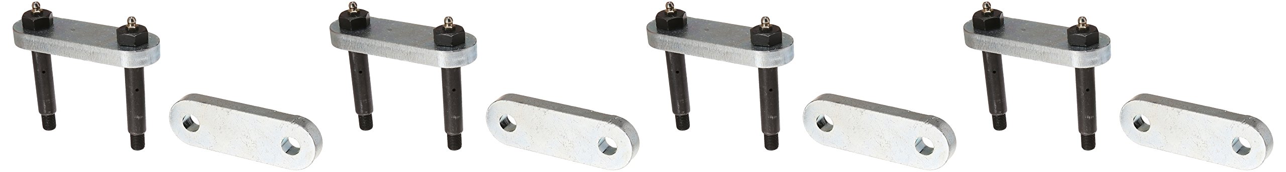 Morryde UO12021 Wet Bolt Hd Shackle Kit Tandem 3.125'' Shackles