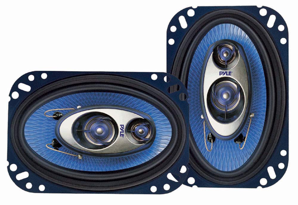 Pyle PL463BL 4"x 6" 240 Watt 3 Way Car Speakers (pair)