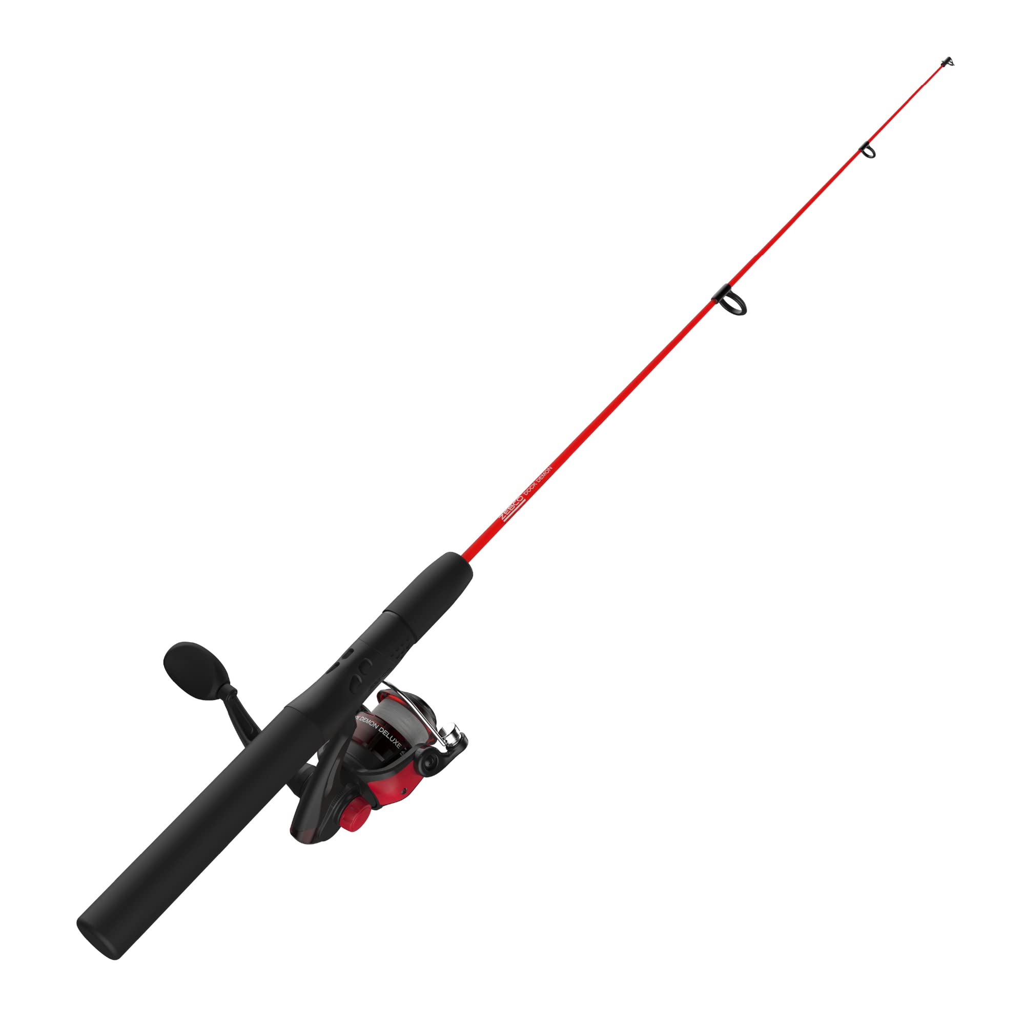Zebco DOCK DEMON RED 30" 1PC M SP COMBO 6#