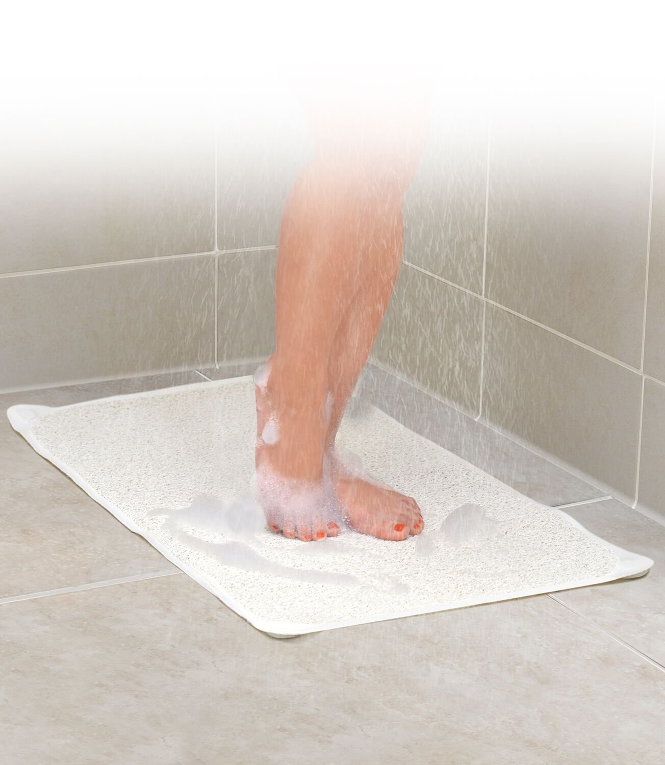 Ideaworks Jobar International JB6705 Hydro Rug White