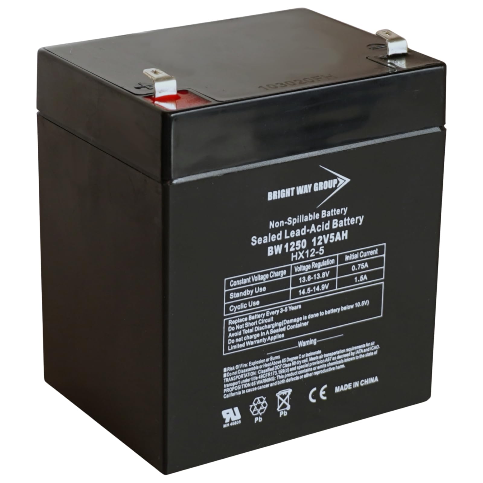 Bright Way Group BW 1250 F1 (0124) BWG 1250 F1 Battery