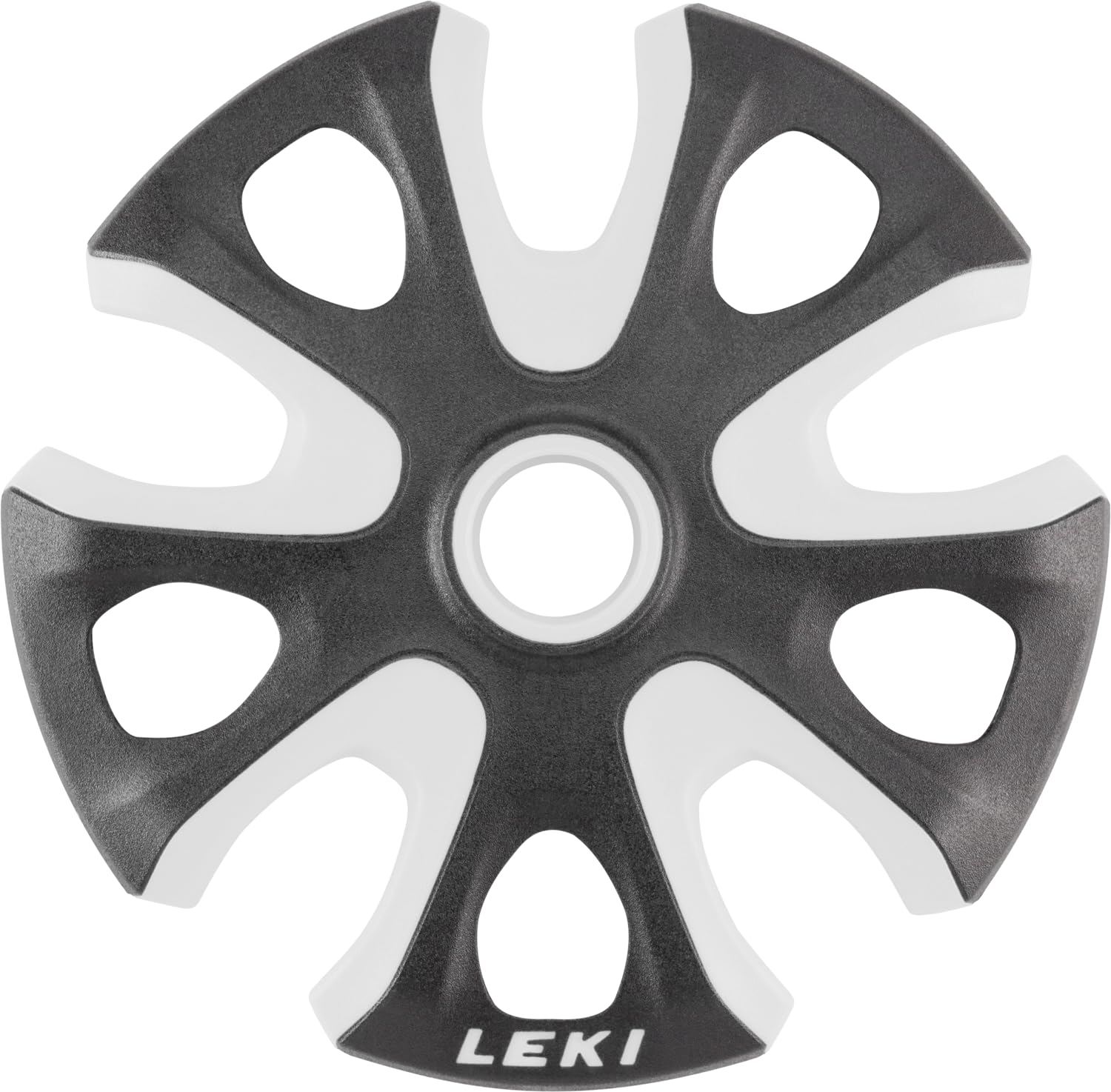 LEKI Big Mountain Basket - Black/White
