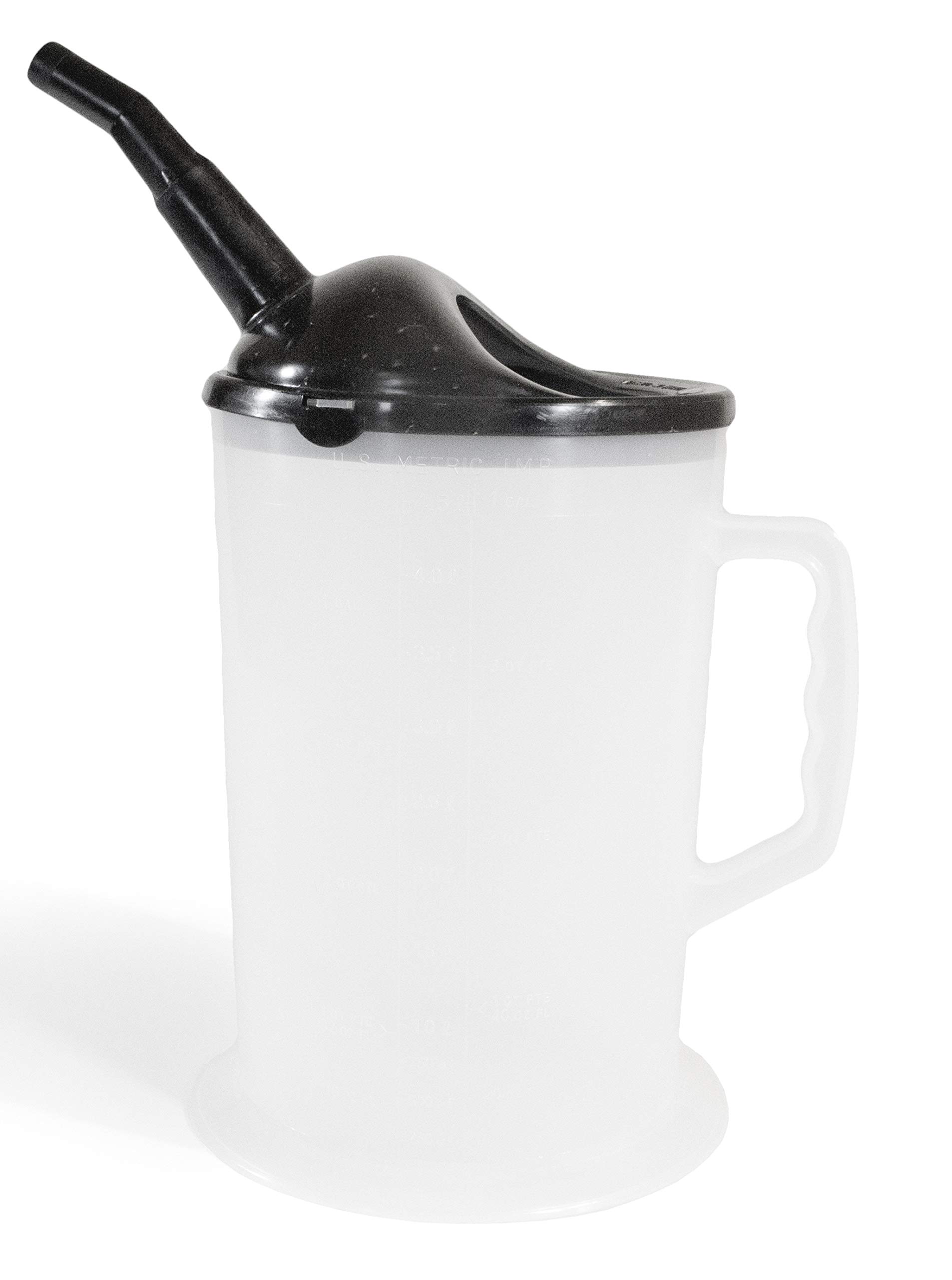 Funnel 94046 King Heavy Duty Graduated Measuring Container with Spout