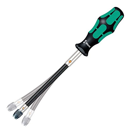 Wera 05028160001 Kraftform 392 Hexagon Flexible Shaft Bitholding Screwdriver 1/4