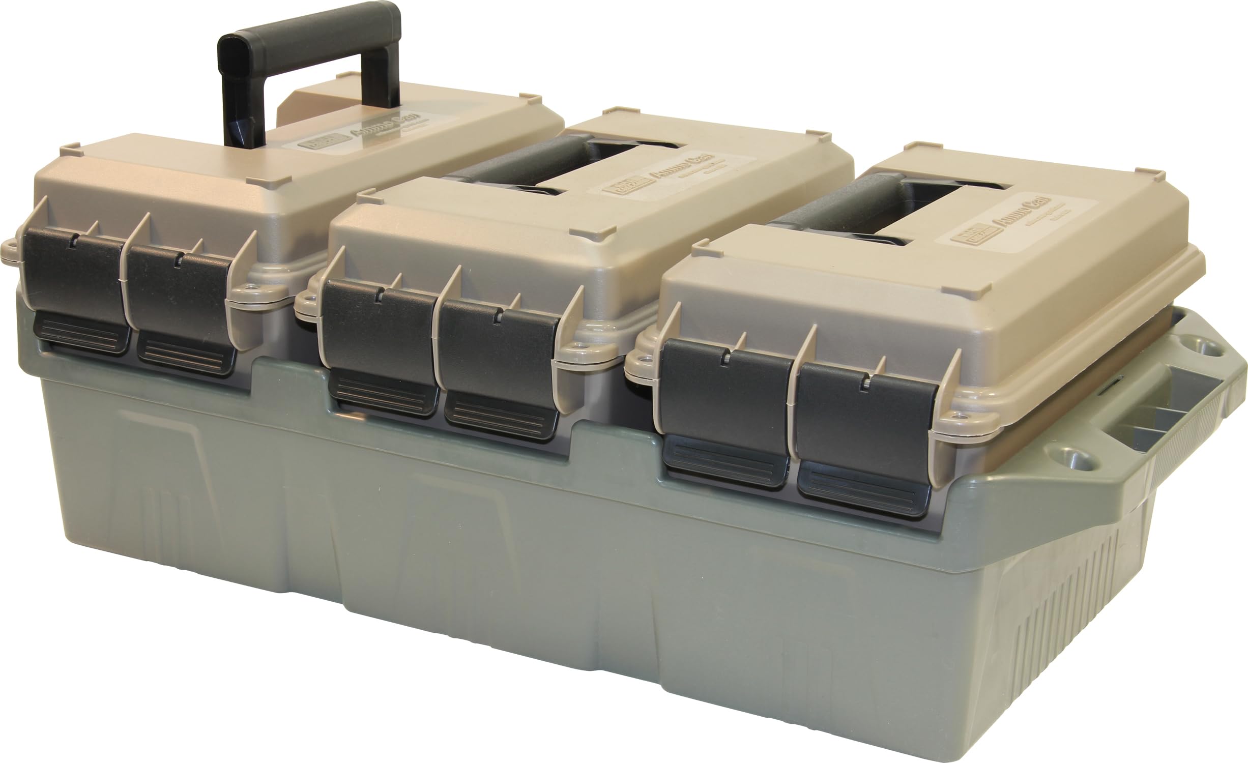 MTM AC3C 50 Cal 3-Can Ammo Crate (Dark earth cans/Army Green Crate)