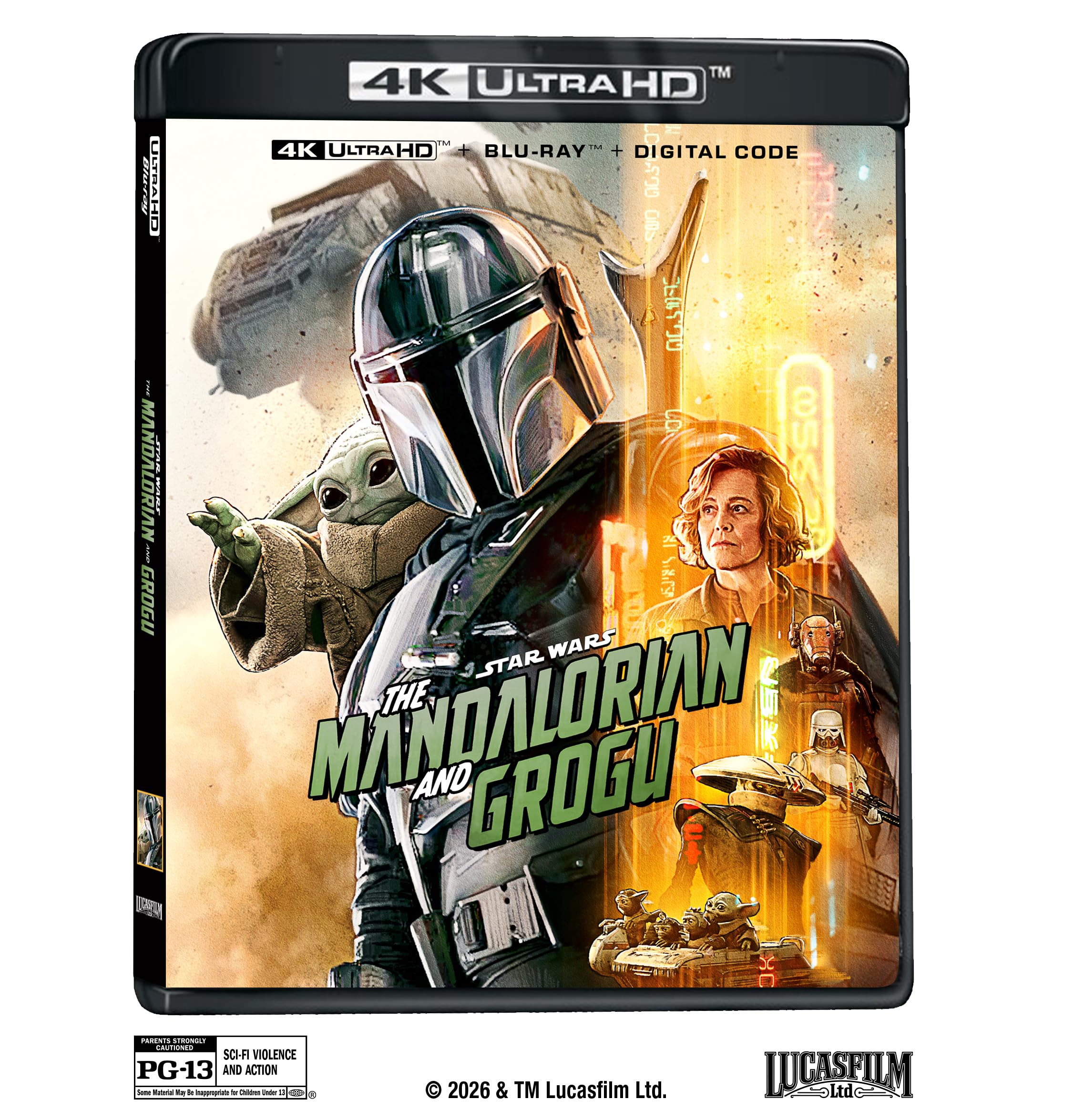 Star Wars: The Mandalorian And Grogu - 4K + Blu-ray + Digital