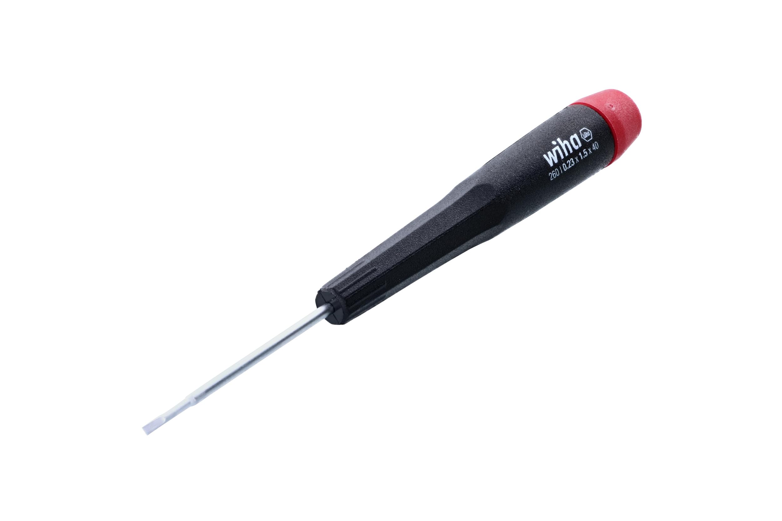 Wiha 26015 Precision Slotted Screwdriver 1.5mm x 40mm