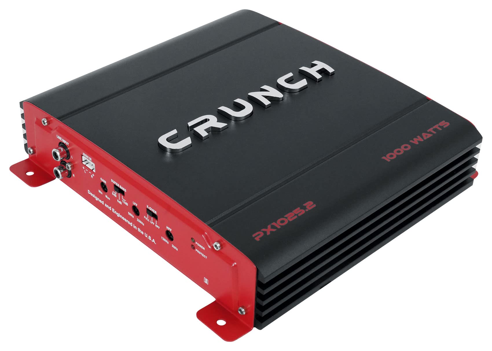 Crunch PX10252 2 Channel Amplifier, 1000 Watts