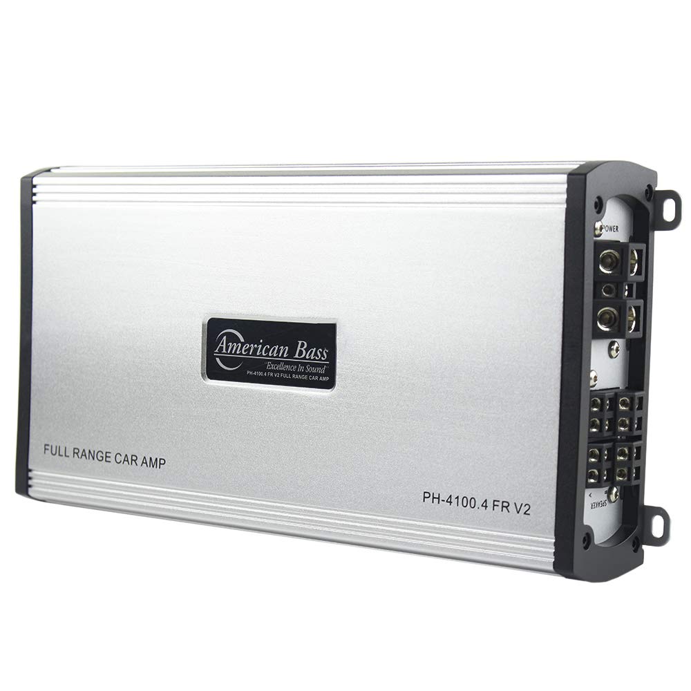 American Bass PH41004FRV2 Amp 4 Channel 2 Ohm stable 480 Watts