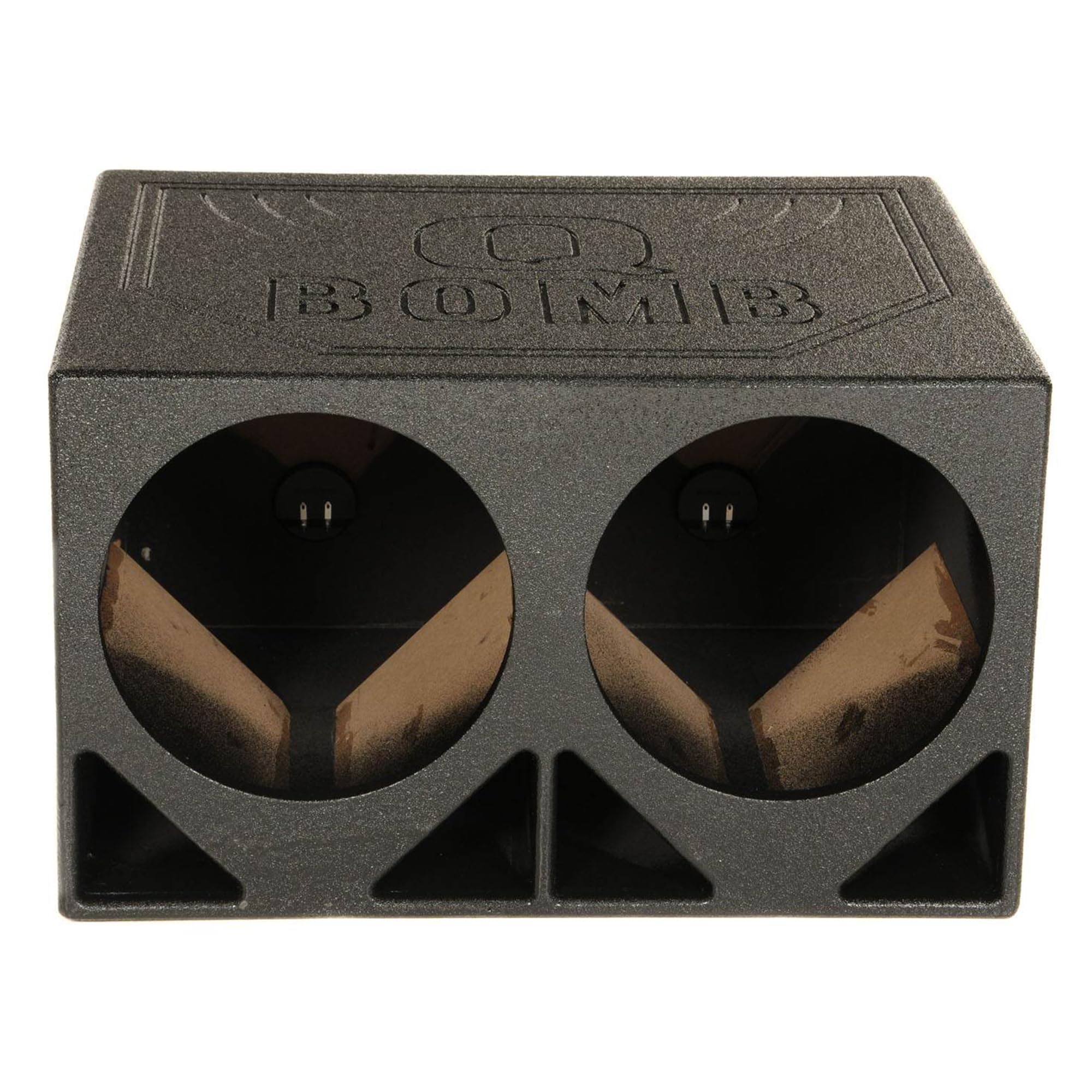 Qpower QBOMB12TB Dual 12" Woofer Box "Q Bomb" Turbo Ported