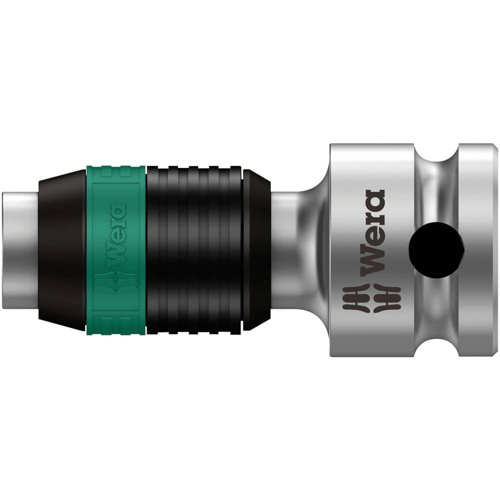WERA 8784 B1 Zyklop Bit Adaptor 3/8in Square Drive to 1/4in Hex Bits