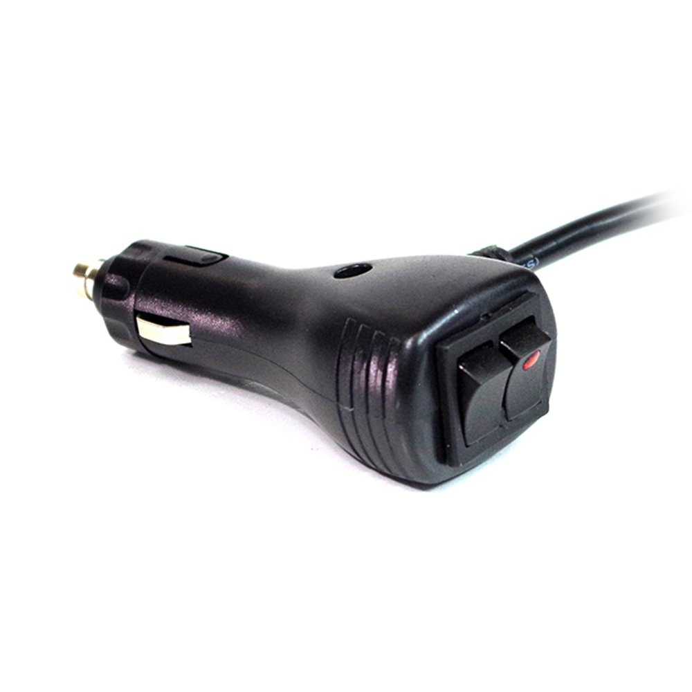 Xprite 12V 7 Inch 3 Wire Cigarette Lighter Connector with Switches